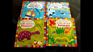 Usborne Slide and See Series