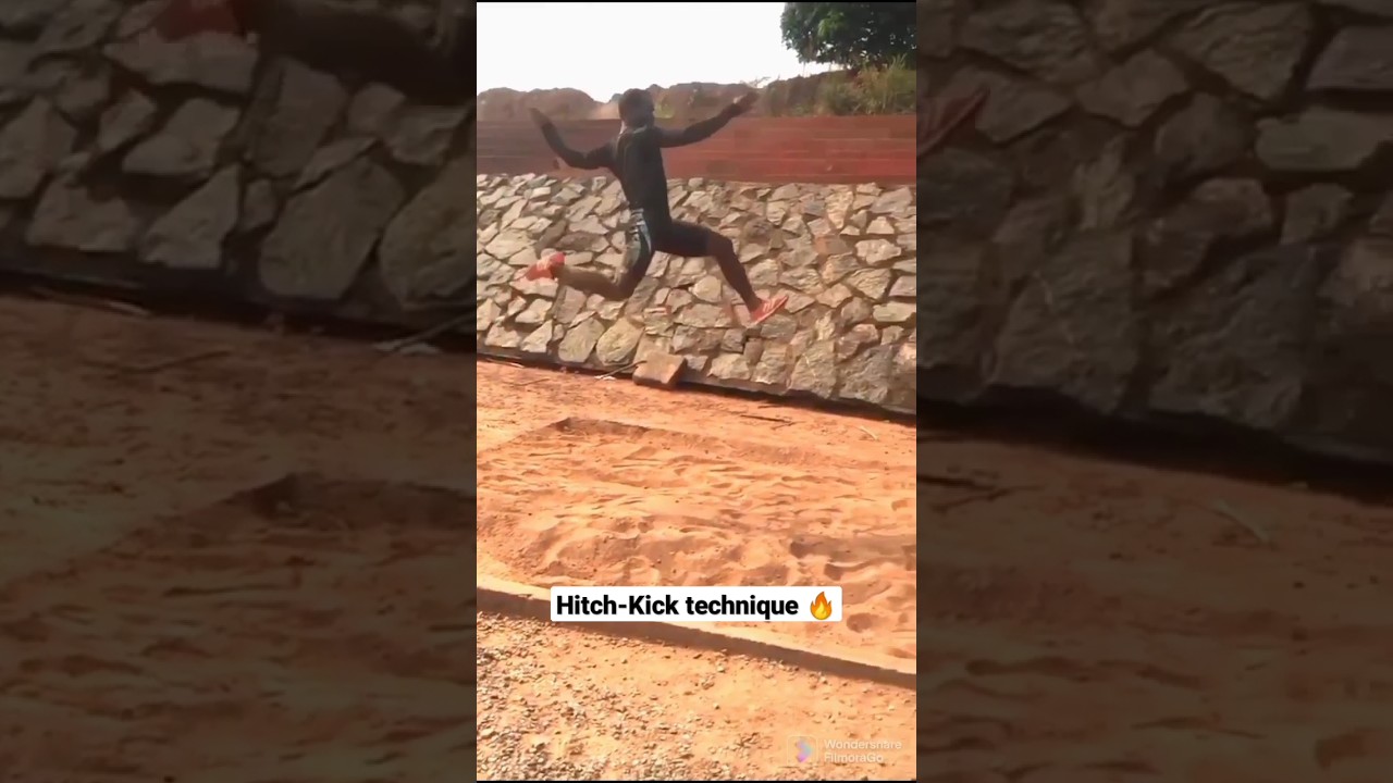 Long jump - Hitch-Kick technique 🔥 