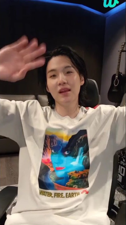 suga say 안녕 annyeong bye #bts #suga #bysarmy #ipurpleyou #bye #minyoongi #trending #ytshorts#youtube