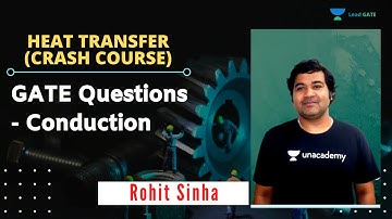 GATE Questions - Conduction | Heat Transfer | GATE/ESE 2021 | Rohit Sinha