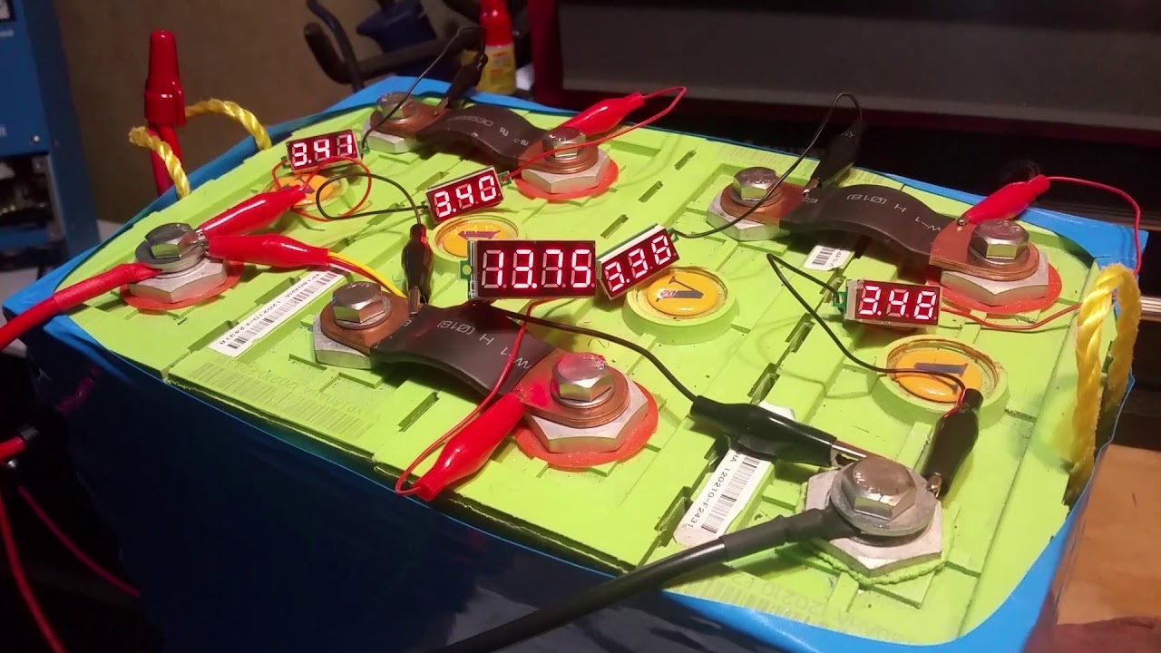 Bottom Balancing & Charging 180Ahr LiFePO4