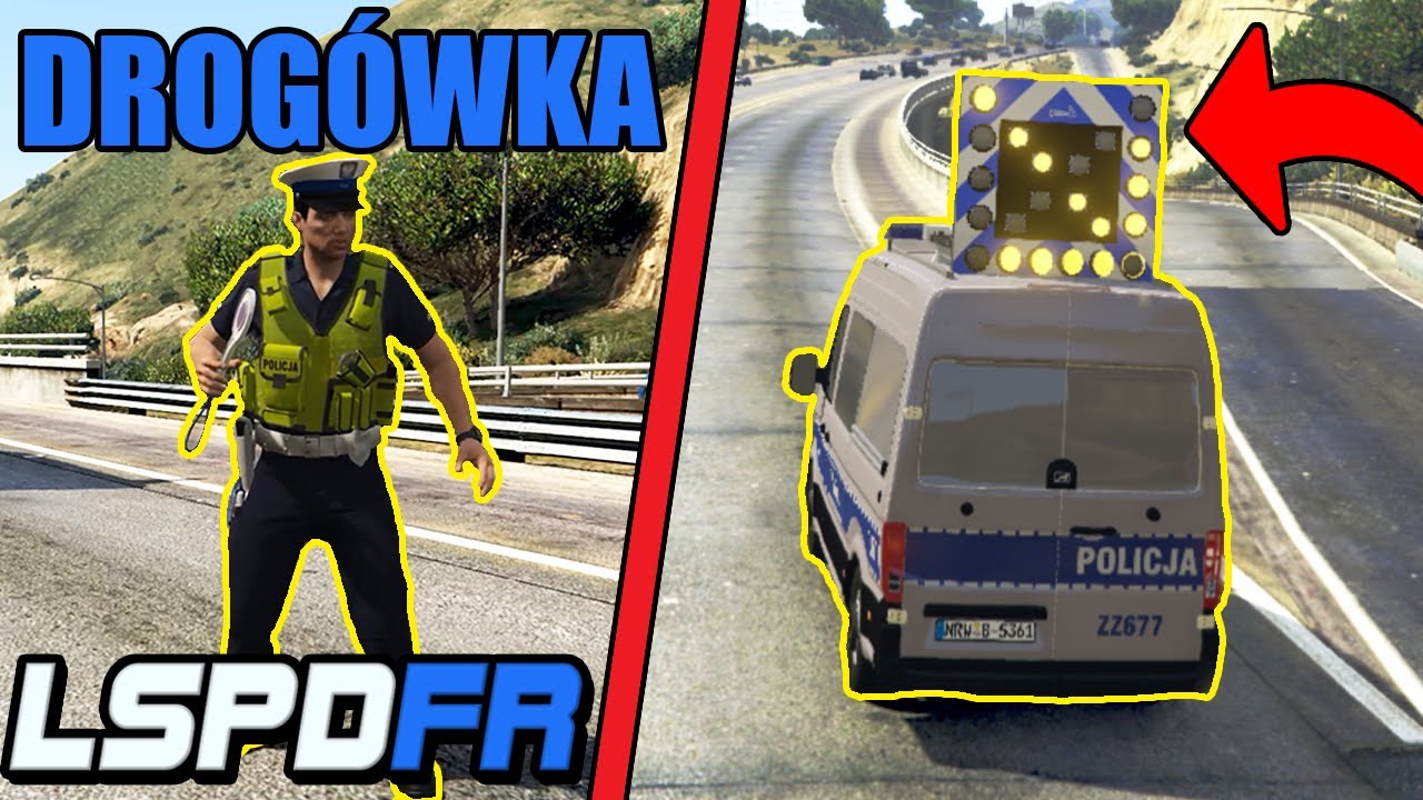 Gdzie Jest Komisariat Policji W Gta 5 Polska Policja - Drogówka (Wydział Ruchu Drogowego) 🚓 LSPDFR #66 🚓 GTA