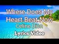 Where Does My Heart Beat Now - Celine Dion (Lyrics Video)