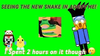 Getting the *NEW SNAKE PET* in Adopt Me! || ROBLOX Adopt Me!