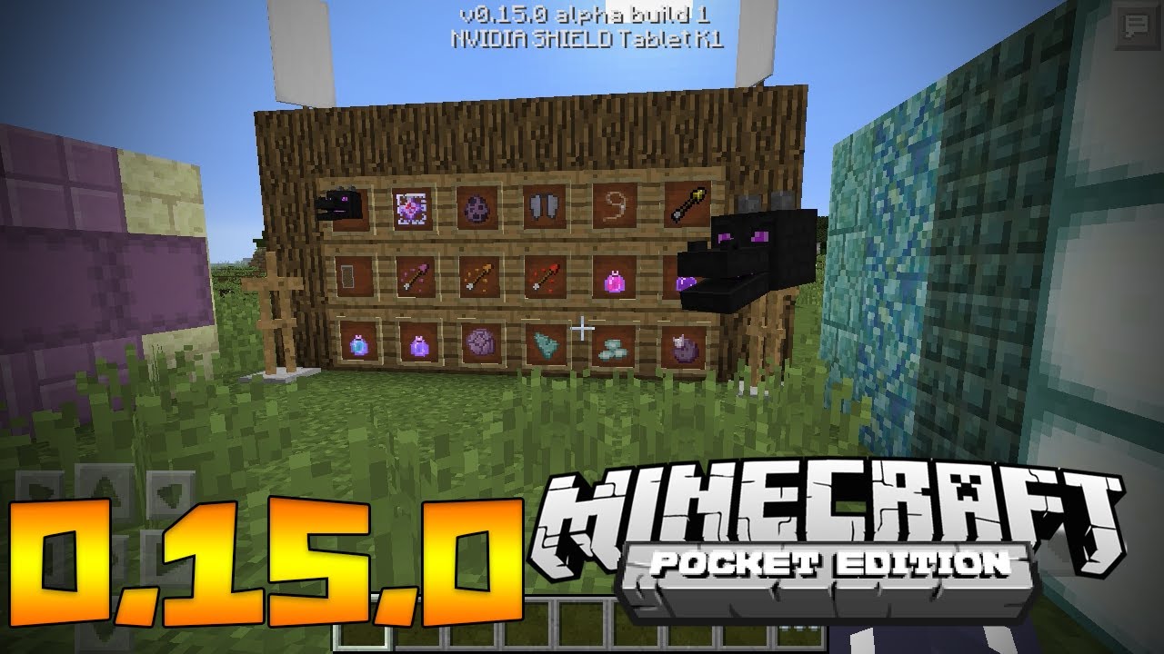 Minecraft Pocket Edition 0 15 0 Jetpack500subs Youtube