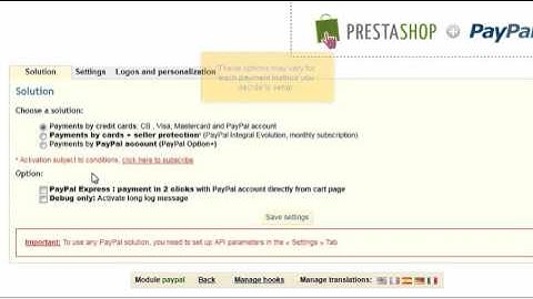 How to configure payment methods in PrestaShop