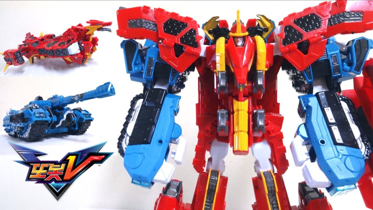 【TOBOT V / 또봇V】combiner Great Iron Admiral wotafa's review