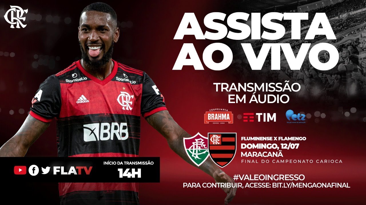 Fluminense X Flamengo Final Do Campeonato Carioca Ao Vivo Youtube