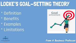 Locke’s Goal-Setting Theory | Organizational Behavior | From A Business Professor