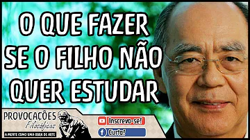 O que acontece se um menor de idade para de estudar?