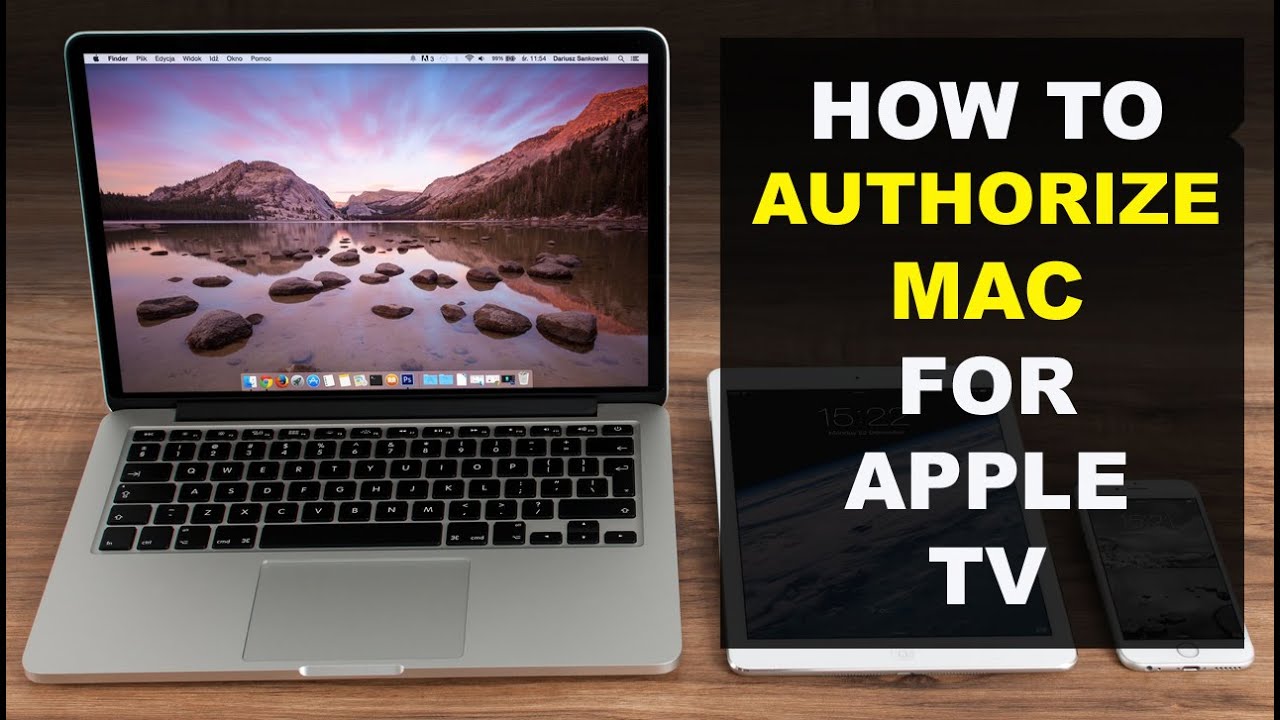 To Authorize Mac Apple TV (2022) -