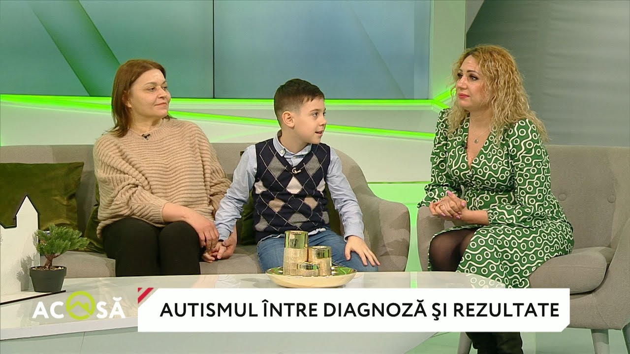 Traian e băiatul cu autism, care după 4 ani de terapie, îşi bucură familia cu rezultate frumoase