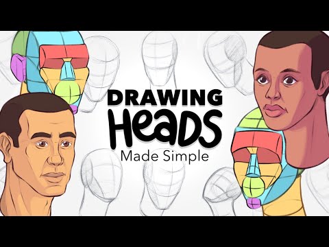 How to Draw Heads, the EASYWAY - Part 1 (Free Course)