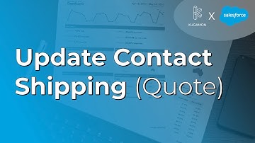 Update Contact Shipping (Quote) #salesforce #billing