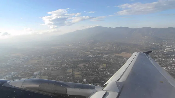 Takeoff from San Jose Costa Rica SJO to PHX USAIr Airbus 318