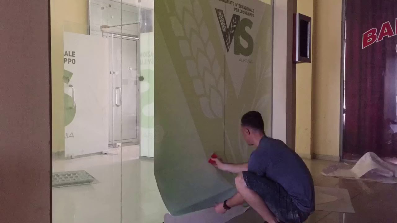 3M Installing adhesive vinyl