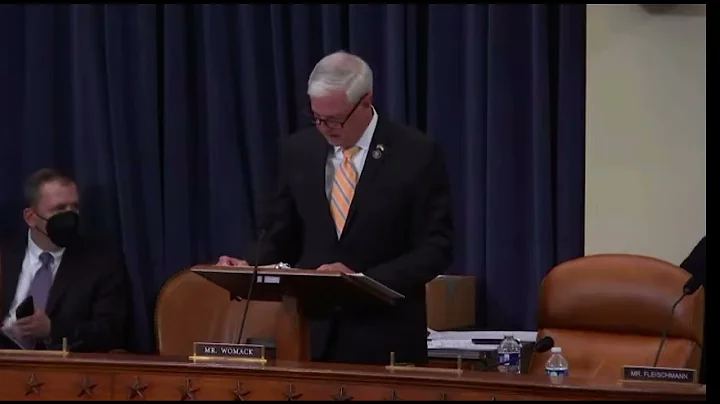 VIDEO: Womack Opening Remarks at FSGG Subcommittee...