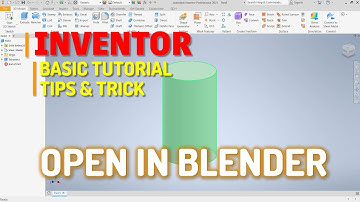 Autodesk Inventor How To Blender Tutorial