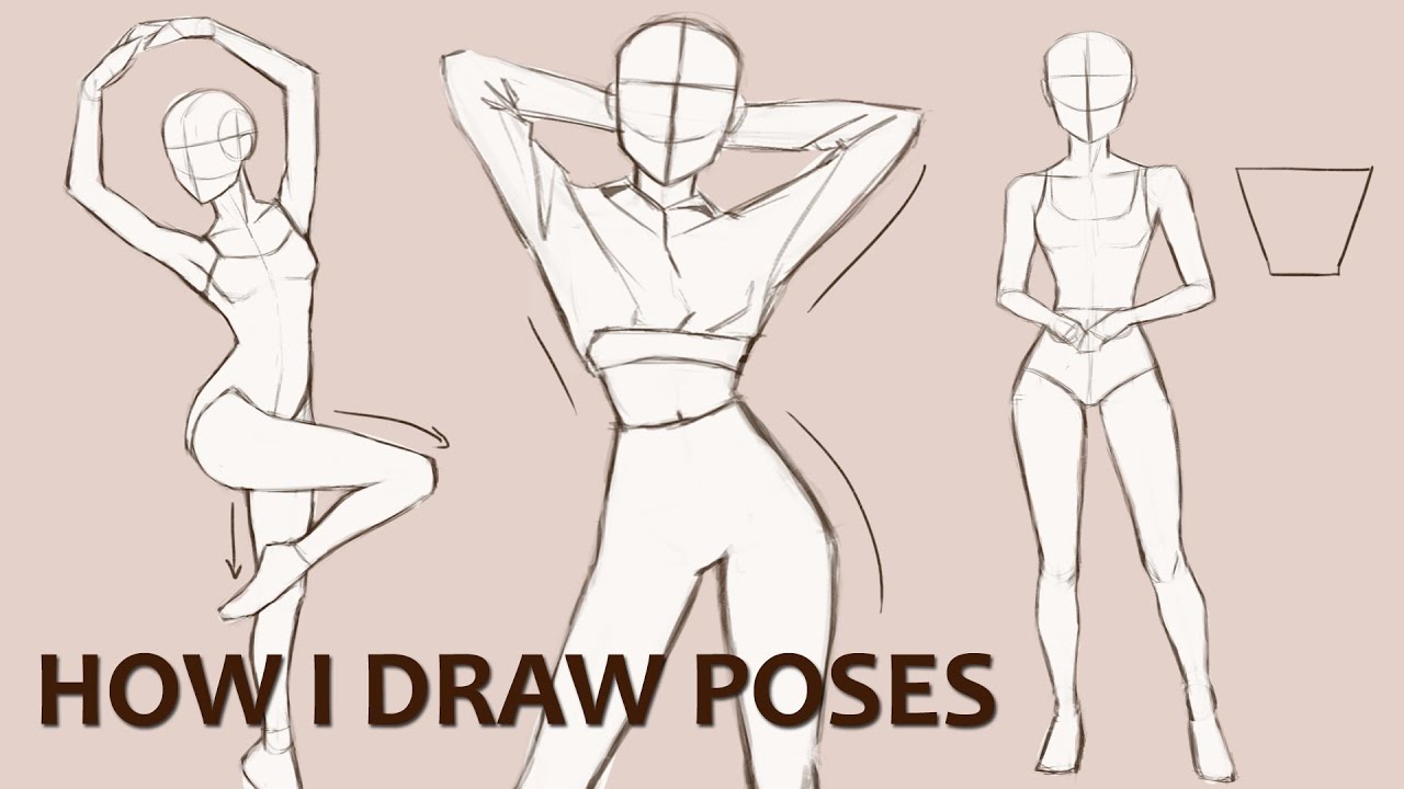 Drawing Fashion Figures—Day 2: Methods for Constructing Poses — amiko  simonetti