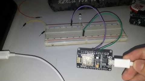 Teste com a Node Mcu ESP 8266
