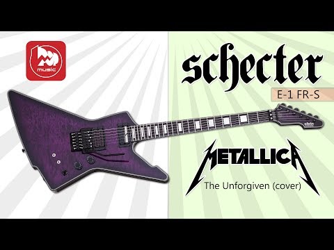 Электрогитара SCHECTER E-1 FR-S TPB ( Гитарный кавер Unforgiven )