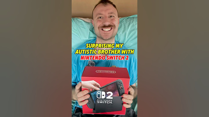 Surprising my Autistic Brother with Nintendo Switch 2