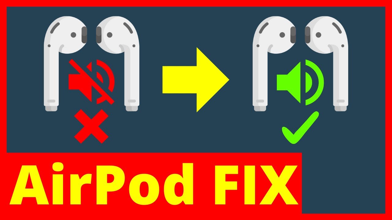 morder Traditionel lærling No AirPod Audio Or Low Volume? - 8 Quick Fixes | Handy Hudsonite - YouTube