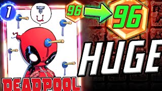 THIS IS HUGE! Deadpool gets MASSIVE with this DESTROY DECK // Marvel Snap