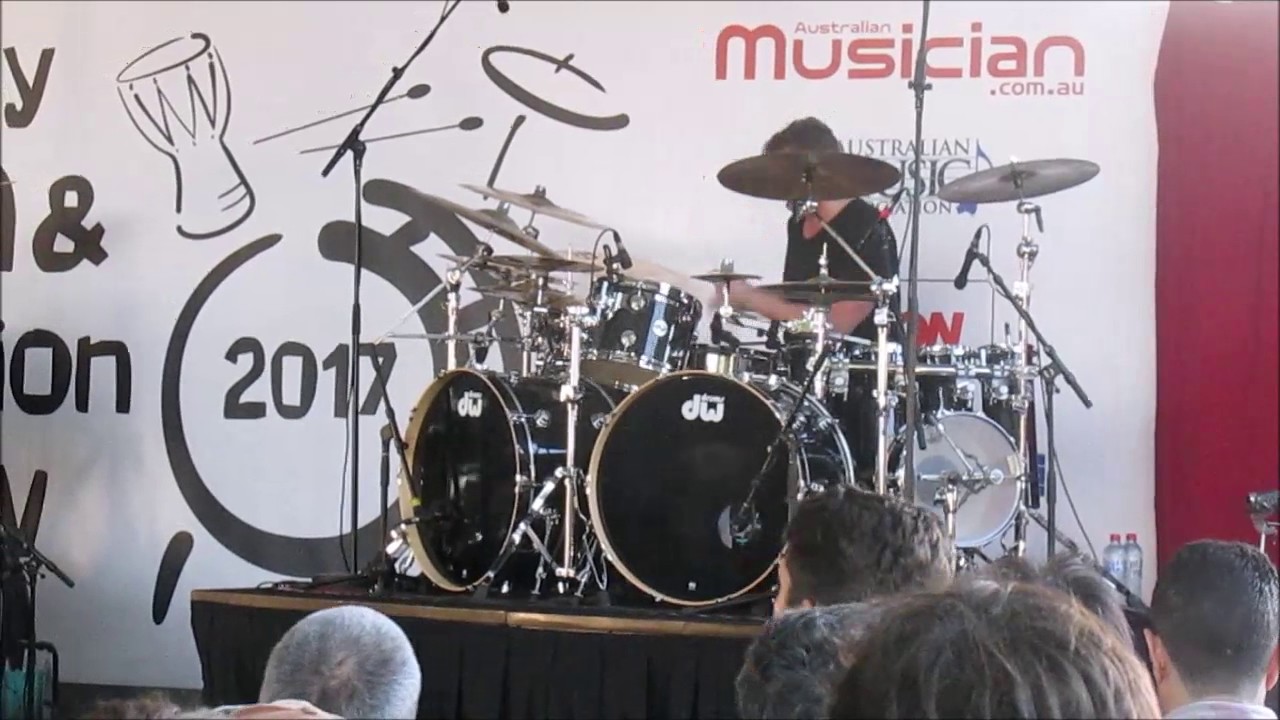 Thomas Lang 15 min Solo! Sydney Drum & Percussion Show. 27.5.2017