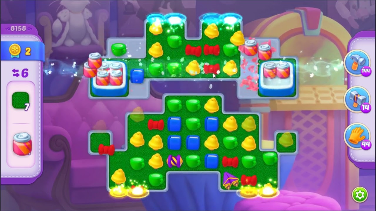 Homescapes Level 8158 - NO BOOSTERS 🏠 | SKILLGAMING ✔️