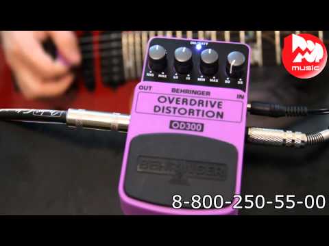 Гитарный эффект BEHRINGER OD300 Гитарный эффект BEHRINGER OD300