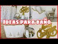 5 IDEAS PARA DECORAR EL BAÑO EN NAVIDAD🎄DECORACIÓN NAVIDEÑA 2021✨