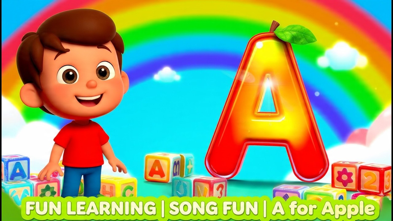 🍰 Sweet ABC Learning Song | Fun Alphabet Song for Little Kids 🍭