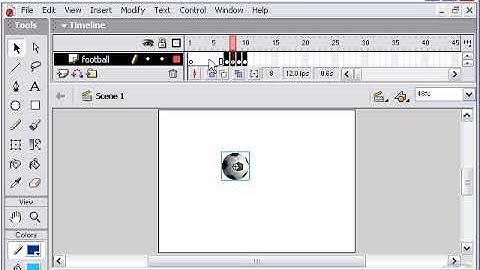 Adobe macromedia Flash Mx reverse frames urdu / hindi  tutorial