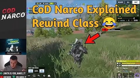 CoD Narco Explain Rewind Class 😂| CoD Narco Reaction on Rewind Class