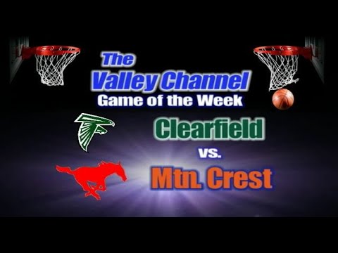 Clearfield High School at Mountain Crest High School basketball game 11-23-22