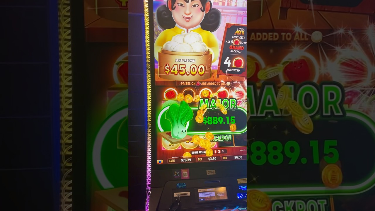 cherry slots First spin on The Hot Pots 🥟 hit the major jackpot ! slots casino jackpot gambling
