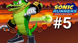 SONIC RUNNERS ADVENTURE PART 5 Gameplay Walkthrough - iOS / Android screenshot 4