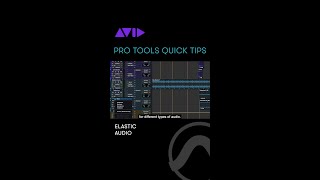 Learn how to enable Elastic Audio in Pro Tools