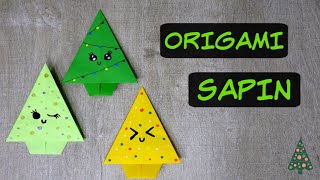 Sapin de Noël en Origami !
