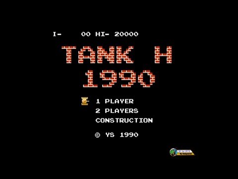 Tank 1990 (1990, NES; Battle City) - Mode H [720p]