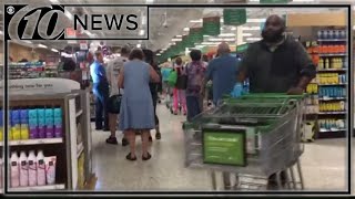 Grocery stores grow crowded during special hours for seniors