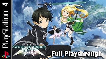 Sword Art Online: Lost Song (PS4) | Full Playthrough - Part 1 | With Commentary