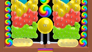 🎮 Melty Bubble healing puzzle vs 2048 super merge ball Gameplay walkthrough part #8