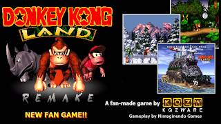 PC Gameplay - Donkey Kong Land Remake (2026 fan game by kasquez) | Nimaginendo Plays