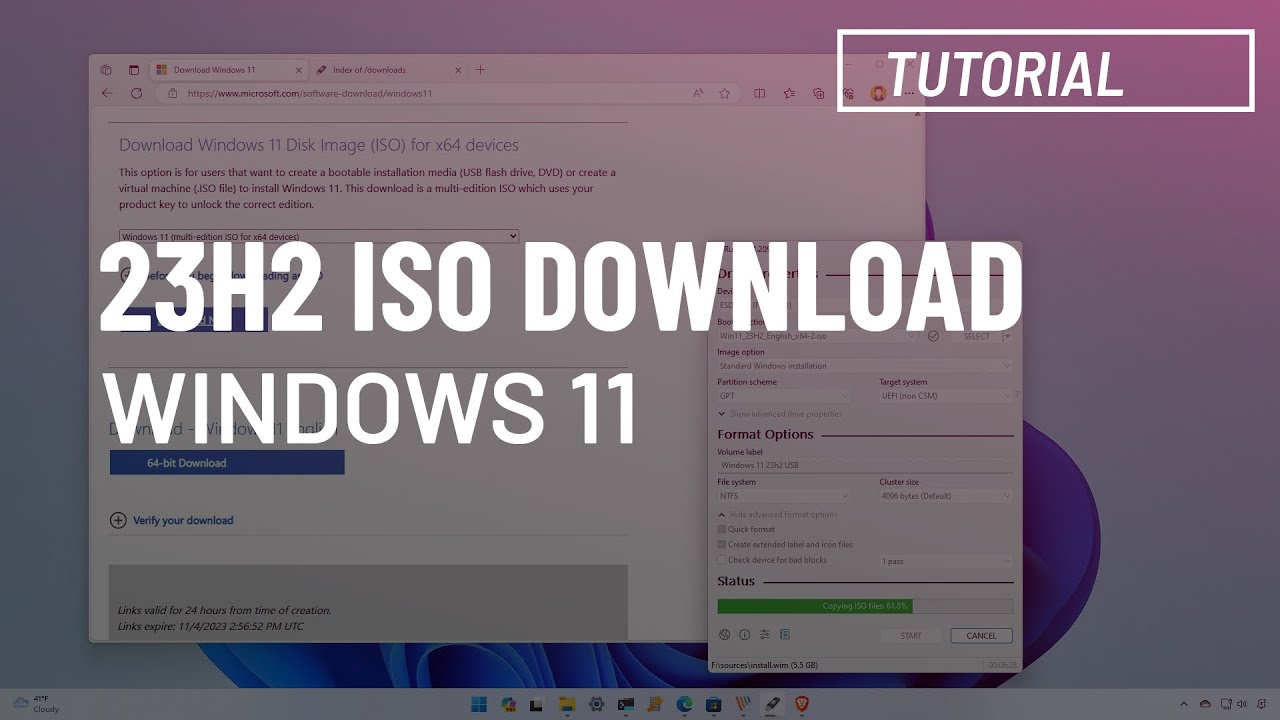 Windows 11 23H2 COMO BAIXAR E INSTALAR ISO (Official) 