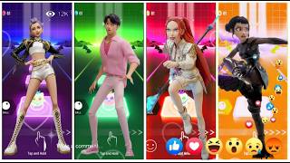 KPop Demon Hunters 🆚 Soda pop Saja boys 🆚 Tiles hop 🤩