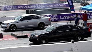 Silver 2011 To 2017 Chevy Caprice PPV Vs. Black Chevrolet Caprice PPV Drag Race 4K UHD LS Fest 2026
