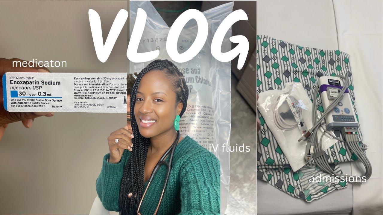 WEEK IN THE LIFE OF A MED-SURG NURSE I VLOG #40 - YouTube