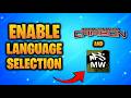 How to ENABLE Language Selection in NFS Carbon & Most Wanted